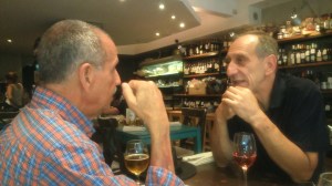 Dinner with friend Emil